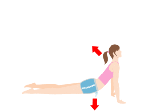 お腹痩せ「お腹ストレッチ」のやり方