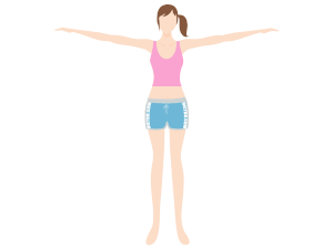 二の腕痩せの運動「二の腕パルス（上下）」のやり方