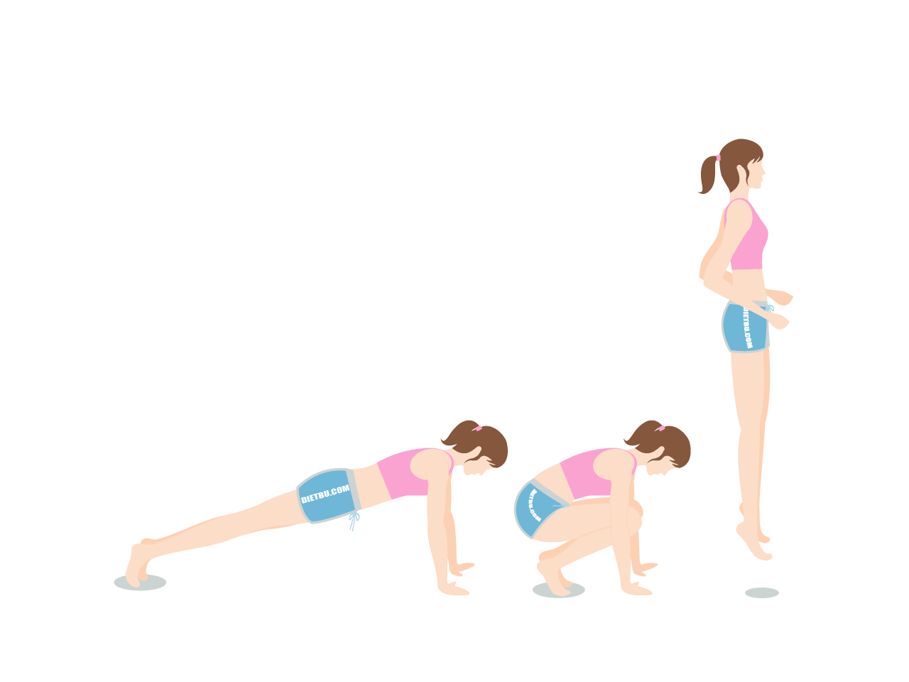 脂肪燃焼＆全身痩せのダイエット運動「バーピー」