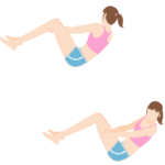 お腹痩せとくびれのダイエット筋トレ「ロシアン・ツイスト」