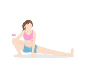 内もも痩せのエクササイズ「内ももストレッチ」のやり方