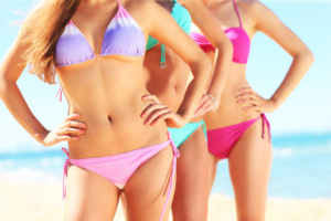 夏ダイエットでお腹痩せ