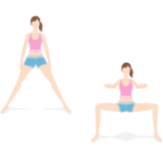 下半身痩せダイエットの最強筋トレ「ワイド・スクワット」