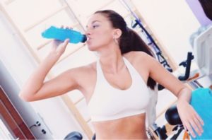 エクササイズ後の飲み物