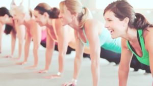 仲間とワークアウト