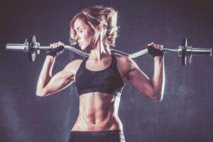 ハードなワークアウト ダンベルショルダー